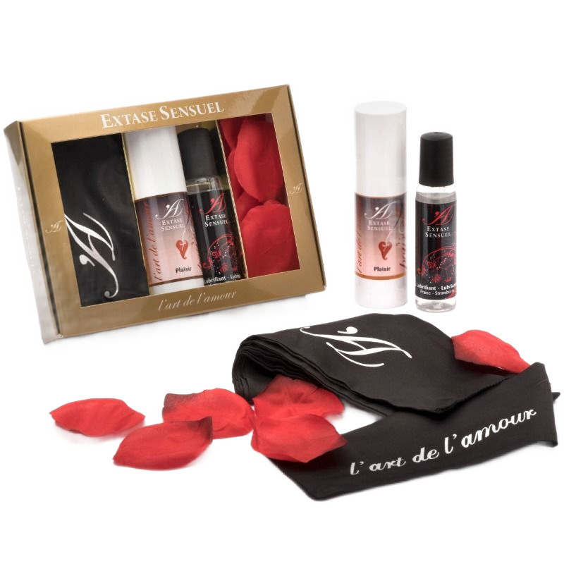 Coffret Intime Extase Sensual 4 Pièces Rose - Extase