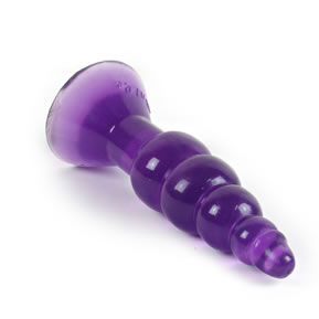 Baile - Plug Anal Ondulée 17 cm - Violet
