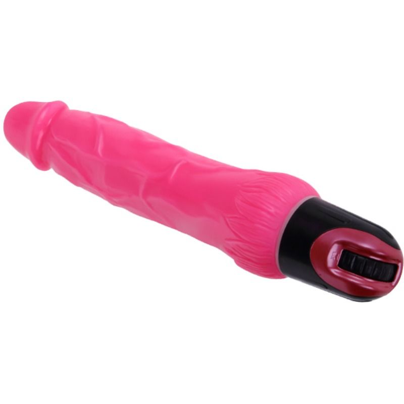 Baile - Vibromasseur Veiné Vibrant 24 cm - Rose