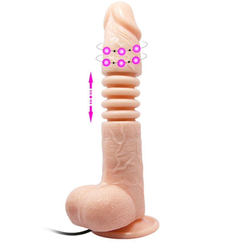 Baile - Gode Vibrant Multifonction Thunder Up - 22 cm