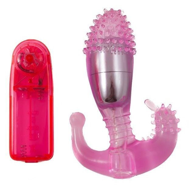 Baile - Stimulateur Vaginal et Anal avec Picots - Rose