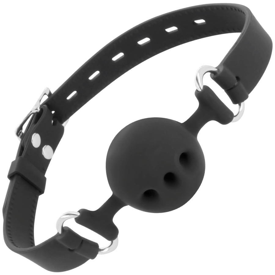 Darkness - bton en silicone respirant noir