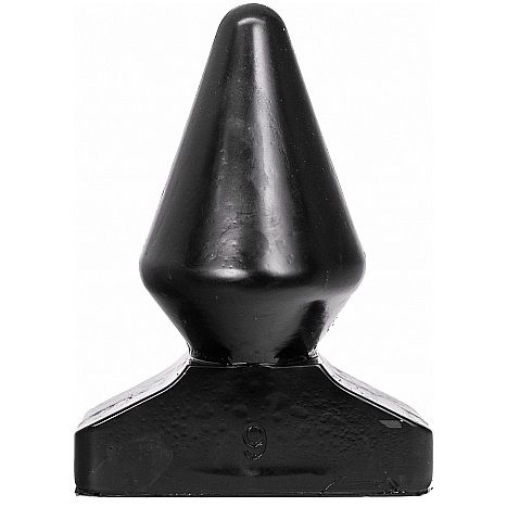 All Black – Plug fisting en forme conique - 20,5 cm