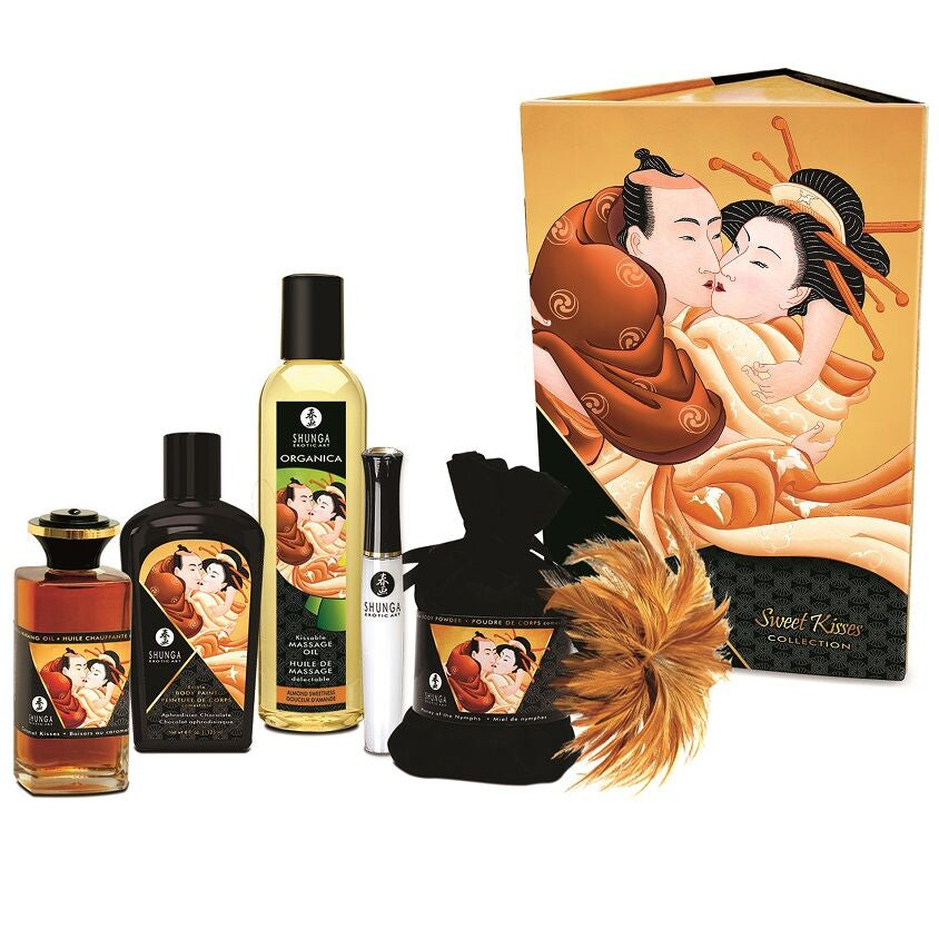 Shunga - Coffret Doux Baisers à partager à deux ’Sweet Kisses’