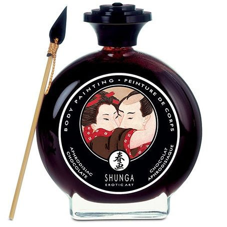 Shunga - Peinture pour le corps comestible au chocolat